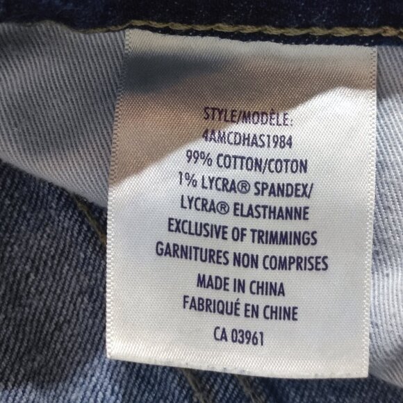 Denver Hayes Flextech Relaxed Fit jeans men's size 38/30 ink blue colour - Picture 8 of 14